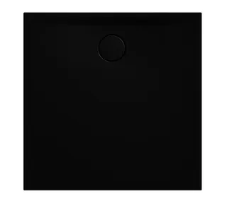 SCALIDO-Mineralguss-Duschfläche Ablauf D=90mm 1000x1000x30mm Anthrazit matt