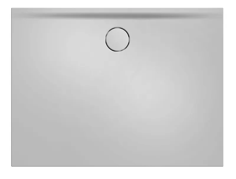 SCALIDO-Mineralguss-Duschfläche Ablauf D=90mm 1000x800x30mm weiß matt