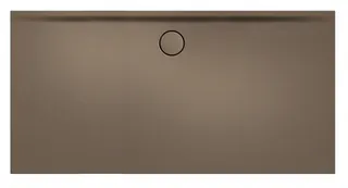 SCALIDO-Mineralguss-Duschfläche Ablauf D=90mm 1400x800x30mm beige matt