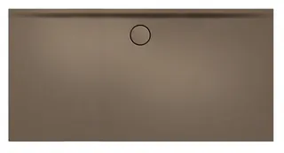 SCALIDO-Mineralguss-Duschfläche Ablauf D=90mm 1600x900x30mm beige matt