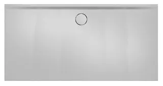 SCALIDO-Mineralguss-Duschfläche Ablauf D=90mm 1300x800x30mm weiß