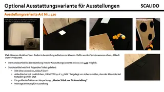 SCALIDO-Mineralguss-Duschfläche Ausstellungsmodell Größe/Farbe – Bild 2