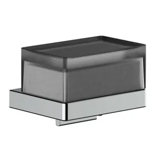 SCALIDO-Lotionspender Design eckig mit mattiertem Echtkristall-Glas u. Pumpe vc