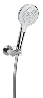 SCALIDO-Wannen-Brauseset rund mit Hand- brause rund 3S, Schlauch/Halter verchr.