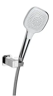 SCALIDO-Wannen-Brauseset softedge Hand- brause softedge 3S, Schlauch/Halter verc