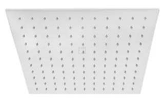 SCALIDO-Kopfbrause eckig 400x400mm DN 15 mit Antikalknoppen Edelstahl poliert – Bild 2