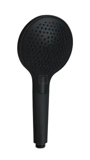 SCALIDO-Handbrause 3-strahlig rund 120mm mit easy-tap schwarz matt