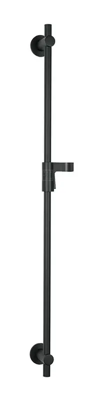SCALIDO-Wandstange Vario und 950mm lang Tastgleiter/Halter, Rosette rund schwarz