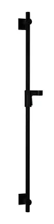 SCALIDO-Wandstange Vario rund 950mm lang Tastgleiter/Halter Rosette eckig schwarz