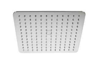 SCALIDO-Kopfbrause softedge DN 15 300x300mm Feinregennoppen Edelstahl pol.