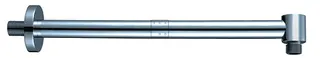 SCALIDO-Wand-Brausearm rund DN 15 (1/2") 350mm lang aus Messing verchromt