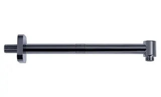 SCALIDO-Wand-Brausearm softedge DN 15 (1/2") 350mm lang aus Messing verchromt