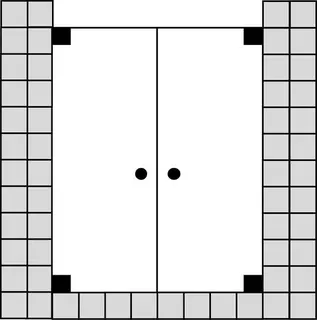 SCALIDO-Pendeltür 2-tlg. für Nische SCP22.12 bis 1200x2100mm chrom/ESG – Bild 2