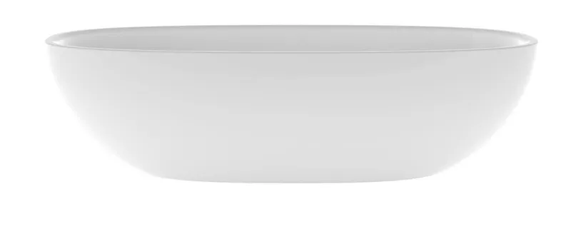 SCALIDO-Mineralguss-Aufsatzschale oval 635x346x169mm weiß