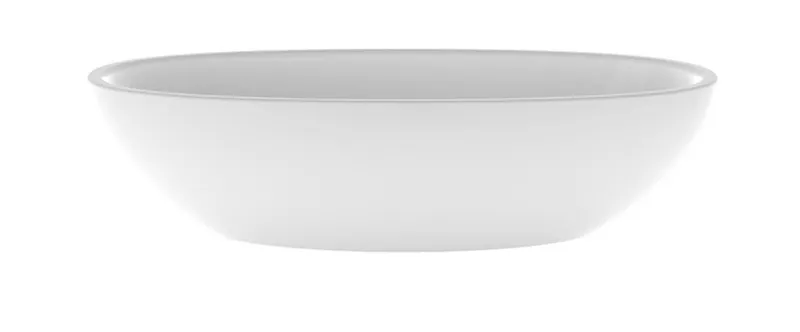 SCALIDO-Mineralguss-Aufsatzschale oval 480x301x120mm weiß