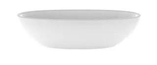 SCALIDO-Mineralguss-Aufsatzschale oval 480x301x120mm weiß