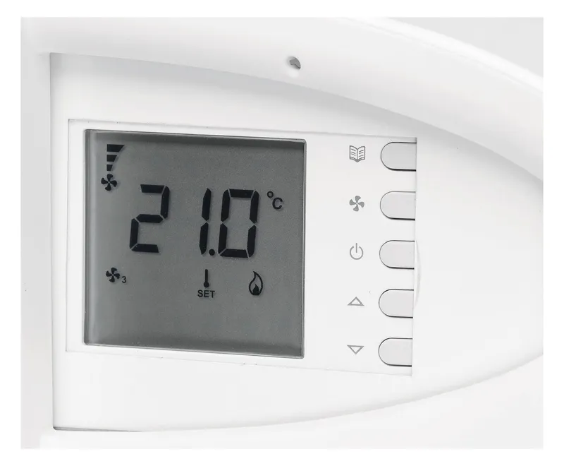 Präzisions-Raumtemperatur Regelung RR21.2E, eingebaut