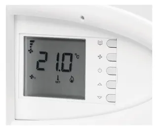 Präzisions-Raumtemperatur Regelung RR21.2E, eingebaut