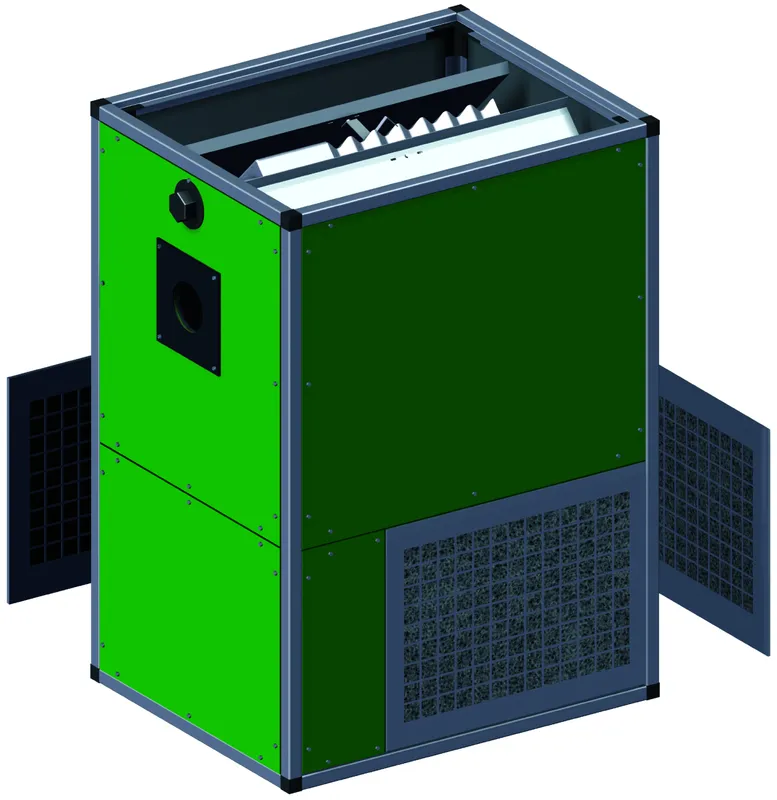 Staubfilter F-100, 3-seitig, Pos. I-III 293111