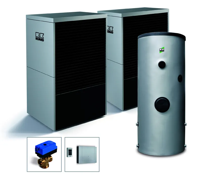 Remko WP LWM 150, Designline GRAPHIT WP-Paket Typ Mannheim Duo 262357