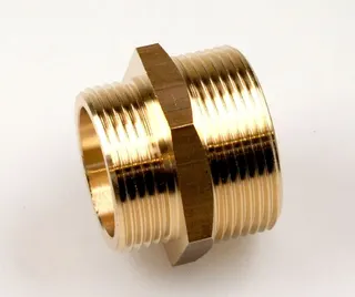 Remko Reduzier-Doppelnippel 1 1/2" AG flachdichtend x 11/4" AG 1120945