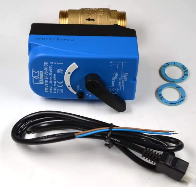 Bypassventil kpl. mit Stellmotor u. Ventil