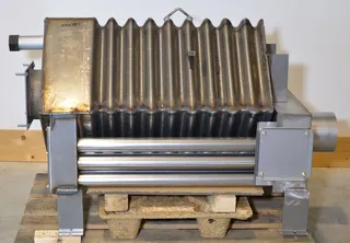 Brennkammer Waschtisch INOX, kpl. Bg. 75-90 1103172
