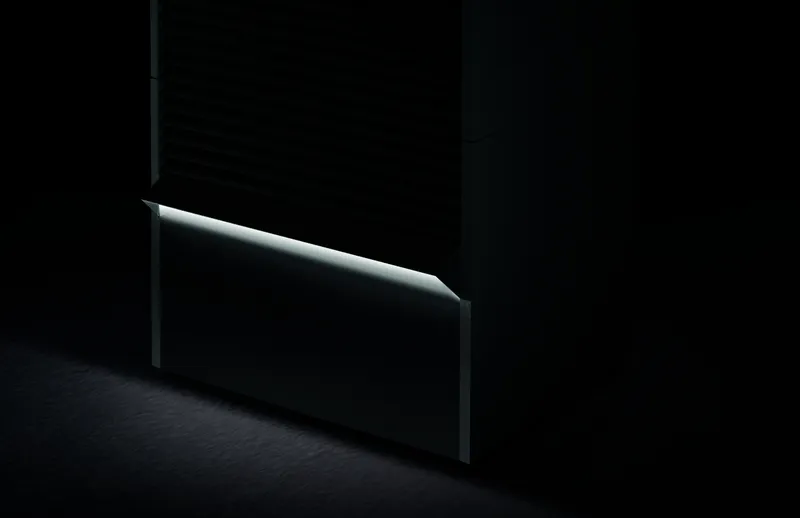 Remko LED Ambiente-Licht Luftaustritt, RAL 7021 260035