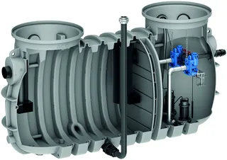 ACO LipuLift-PF-D NS4-flex m. SAT100, Abs., o. Aufsatzst.