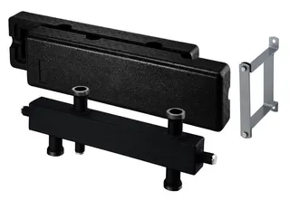 comfort-Hydraulische Weiche DN25 Anschl. DN40 (G 11/2") AG aus Stahl m Isolierung