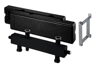comfort-Hydraulische Weiche DN32 Anschl. DN 50 (G 2") AG aus Stahl mit Isolierung
