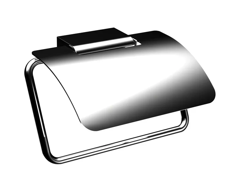 Emco Papierhalter flow 00101 mit Deckel chr