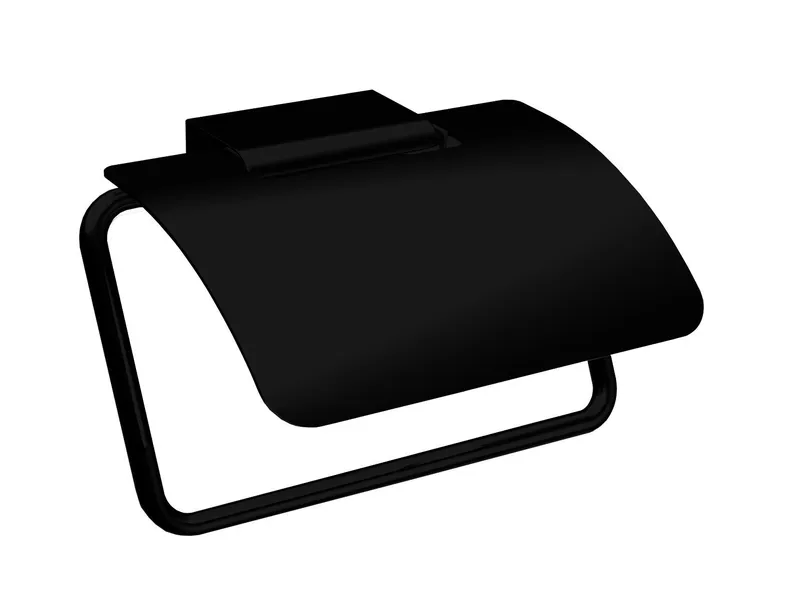 Emco Papierhalter flow 13301 mit Deckel schw