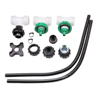 WERIT Füllleitung 2-er Batterie Loro-X 10 mm Düse, grün