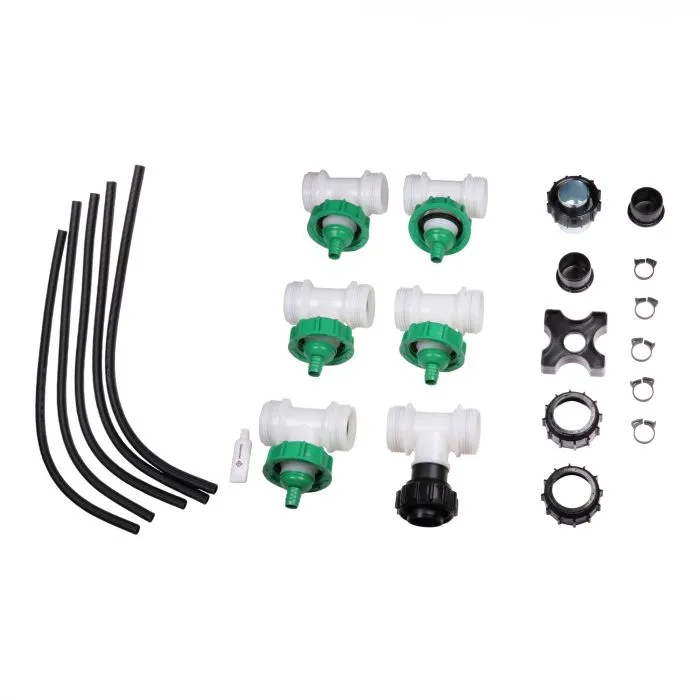 WERIT Füllleitung 5-er Batterie Loro-X 10 mm Düse, grün