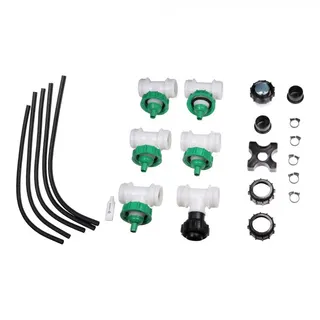 WERIT Füllleitung 5-er Batterie Loro-X 10 mm Düse, grün