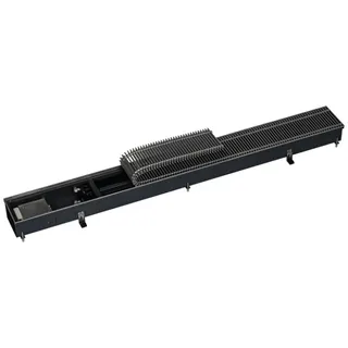 KM Unterflurkonvektor Katherm QK 215/00 112/215/2000 R-Rost 12 alu. natur elox.