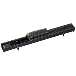Kampmann Unterflurkonvektor Katherm QK 215/00 112/215/1200 R-Rost 12 alu. natur elox.