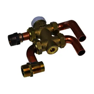 Kampmann VentilKit Venkon 3-Wege 2-Lt. BG:66 Wasseranschluss links montiert