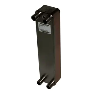 KM Edelstahl Plattenwärmetauscher für KaClima bis 28,5 kW zur Systemtrennung