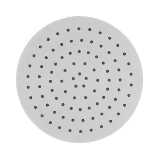 LIVING SPA Slim-Regenbrause 250mm Weiß matt