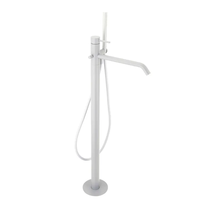 DEEP WHITE Wanneneinlaufsäule Weiß matt