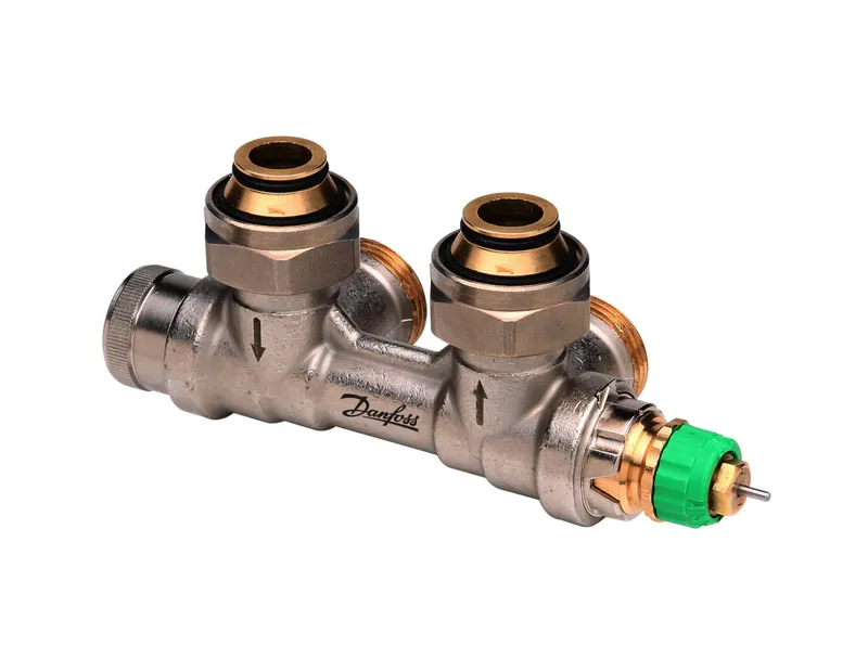 Danfoss dyn. VHS-DV Fühler rechts Eck, Ventileinsatz im VL für Heizkörper mit 3/4"