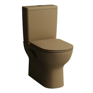 Laufen Tiefspül-WCKombi LUA 650x360x420 Abg. waagr./senkr. bahamabeige