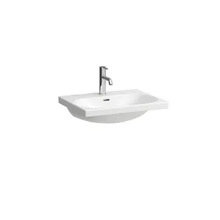 Laufen Waschtisch LUA 460x600x180 1 Hahnloch mit Überlauf weiß