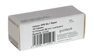 Grünbeck Indikator DPD 1, 100 Tabletten, rapid