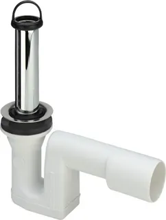 Viega Ablaufgarnitur 6933.89 in DN40/50 x 70x120mm Messing verchromt