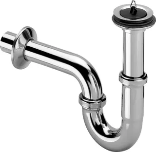 Viega Röhrengeruchverschluss 5612 in G1 1/4 x G1 1/4 x 60mm ms verchromt – Bild 2