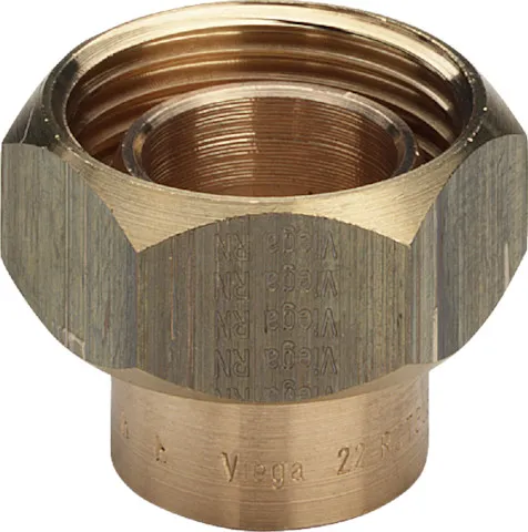 Viega Verschraubung 94384G konischdichtend in 15mm x G3/4 Rotguss