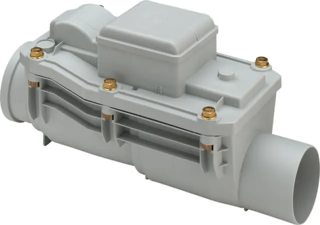 Viega Rückstausicherung 4987.1 in 100mm Kunststoff grau